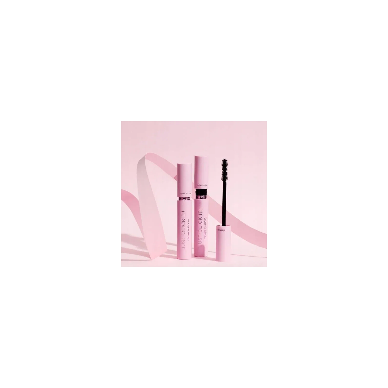 GOSH Just Click It! Volume Mascara tusz do rzęs 001 Extreme Black 10ml 