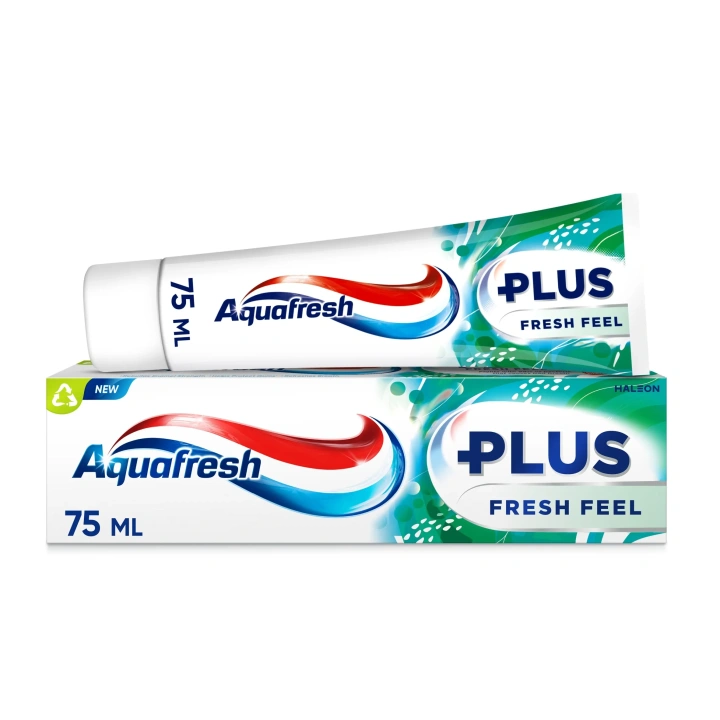 AQUAFRESH Fresh Feel pasta do zębów z fluorkiem odświeżająca 75ml
