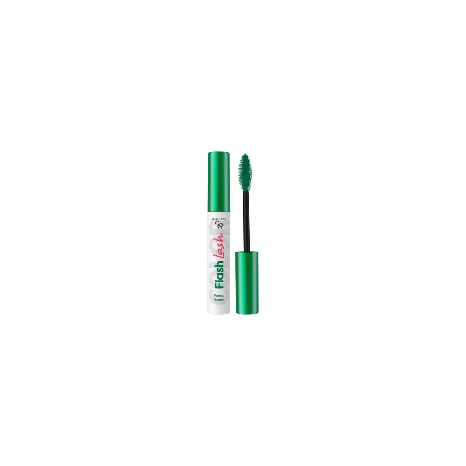 GOLDEN ROSE Flash Lash Colered kolorowa mascara  02 Forest Green 9ml