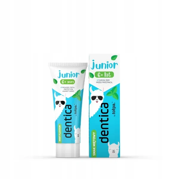 TOŁPA Dentica Junior pasta do zębów miętowa 6+ lat 50ml