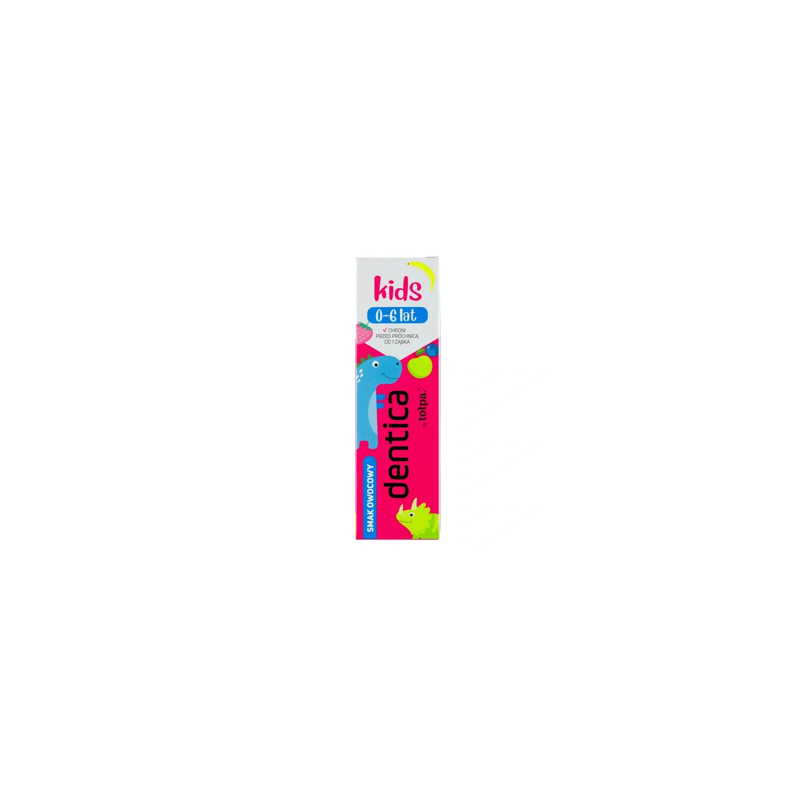 TOŁPA Dentica Kids pasta do zębów owocowa 0-6 lat 50ml