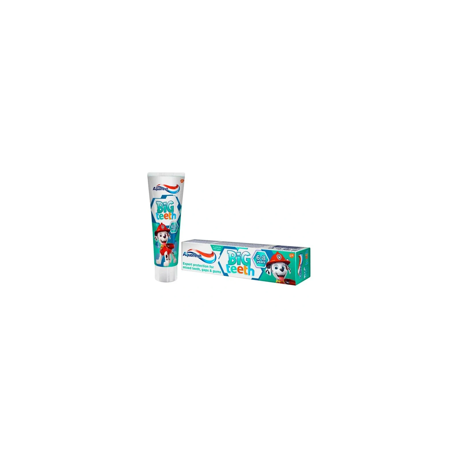 AQUAFRESH Big Teeth pasta do zębów dla dzieci 6-8 lat Psi Patrol 50ml