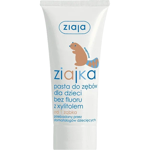 ZIAJA Ziajka  pasta do zębów dla dzieci bez fluoru z xylitolem 50ml