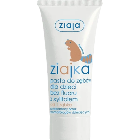 ZIAJA Ziajka  pasta do zębów dla dzieci bez fluoru z xylitolem 50ml