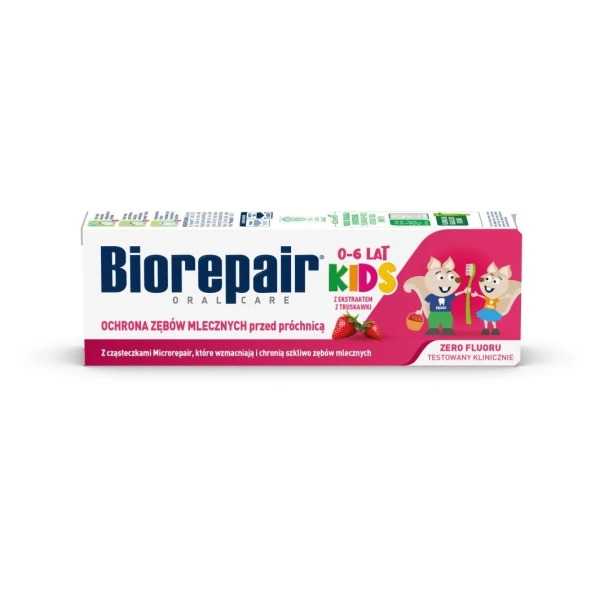 BIOREPAIR Kids pasta do zębów zero fluoru 50ml
