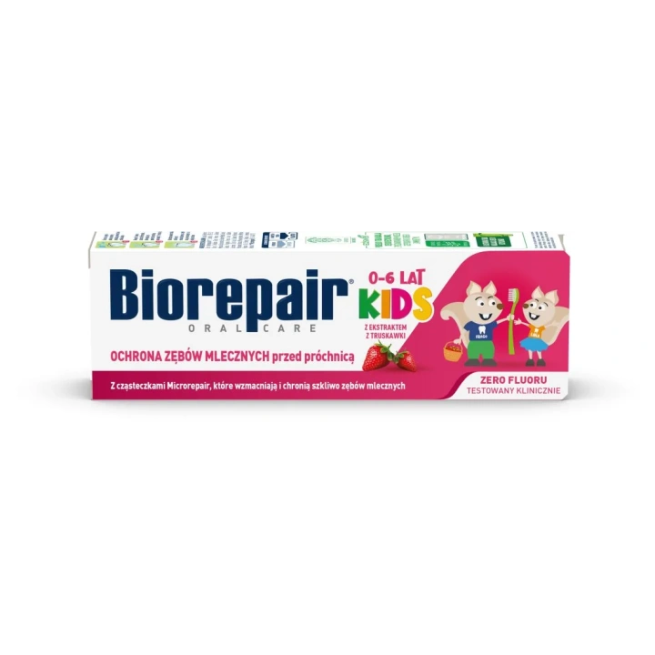 BIOREPAIR Kids pasta do zębów zero fluoru 50ml