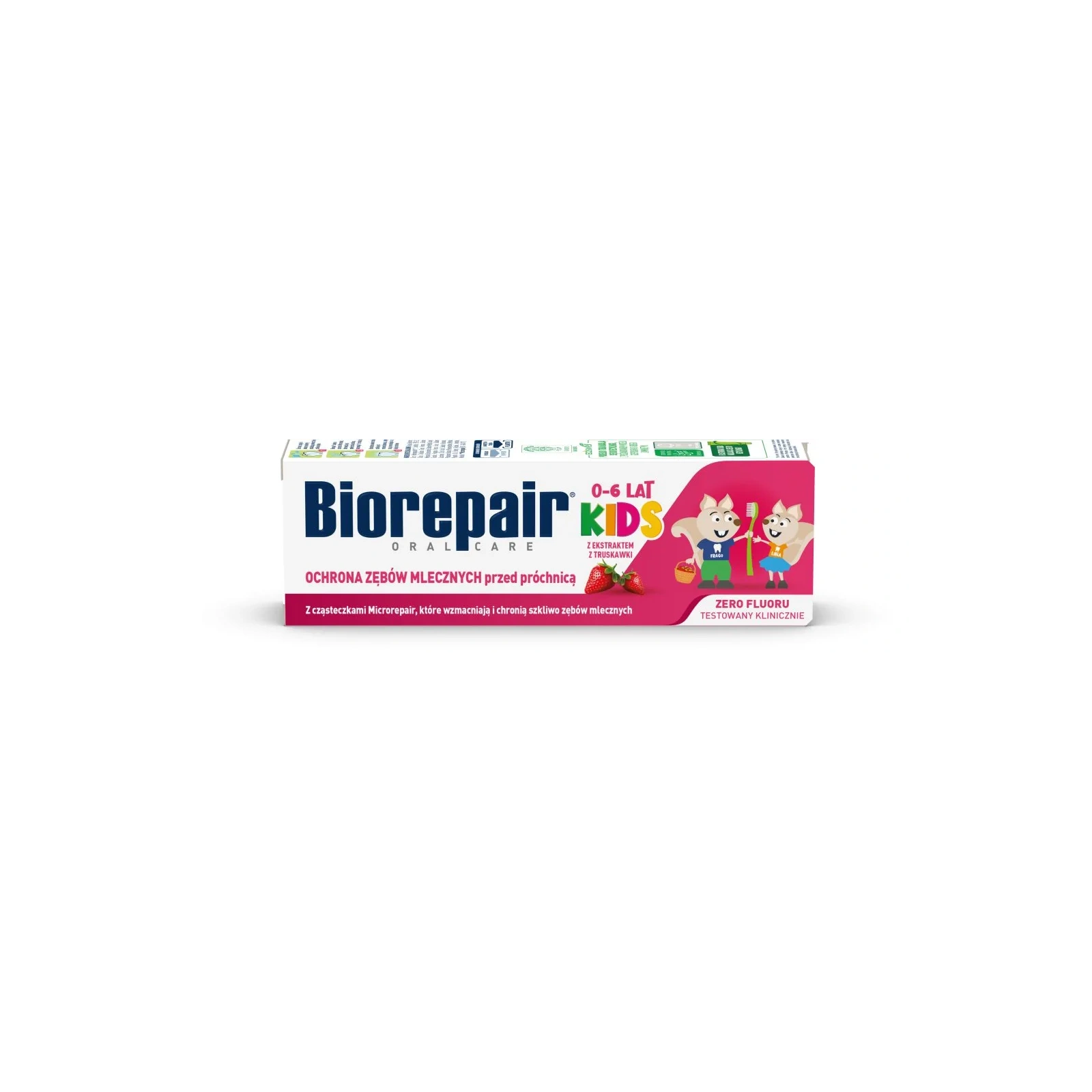 BIOREPAIR Kids pasta do zębów zero fluoru 50ml