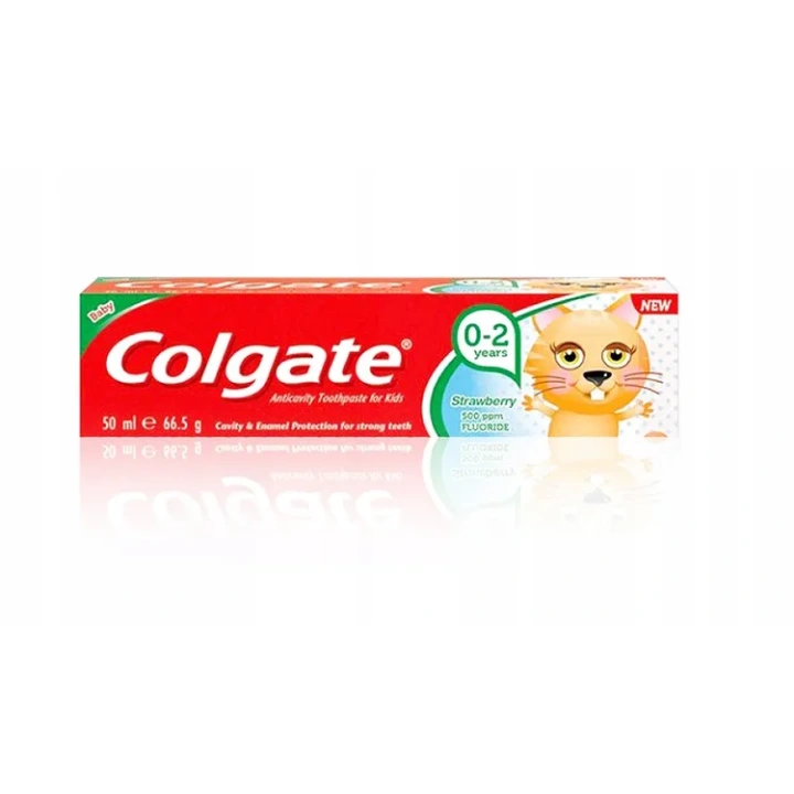 COLGATE Kids pasta do zębów Strawberry (0-2 lat) 50ml