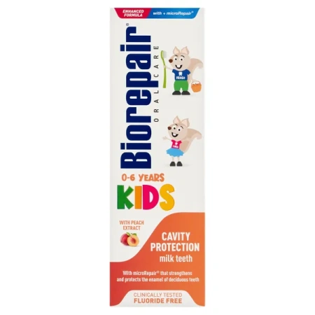 BIOREPAIR Junior pasta do zębów dla dzieci Brzoskwinia 50ml
