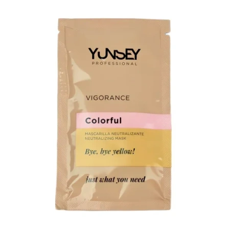 YUNSEI Vigorance Colorful Bye Bye Yellow! maska do włosów rozjaśnianych 15ml