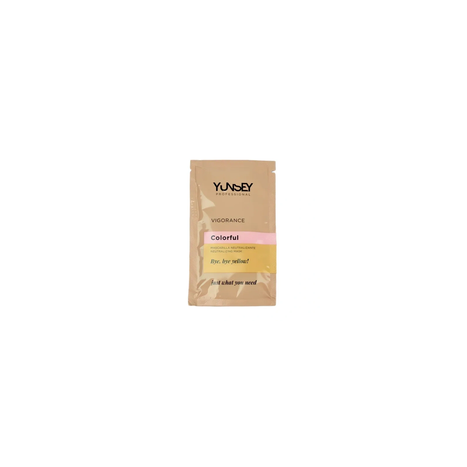 YUNSEI Vigorance Colorful Bye Bye Yellow! maska do włosów rozjaśnianych 15ml