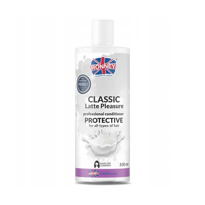 RONNEY Classic Latte Pleasure ochronna maska do włosów 300ml