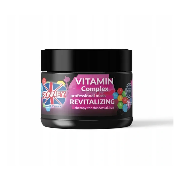 RONNEY Vitamin Complex rewitalizująca maska do włosów cienkich i osłabionych 300ml