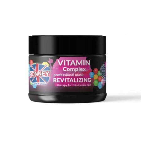 RONNEY Vitamin Complex rewitalizująca maska do włosów cienkich i osłabionych 300ml