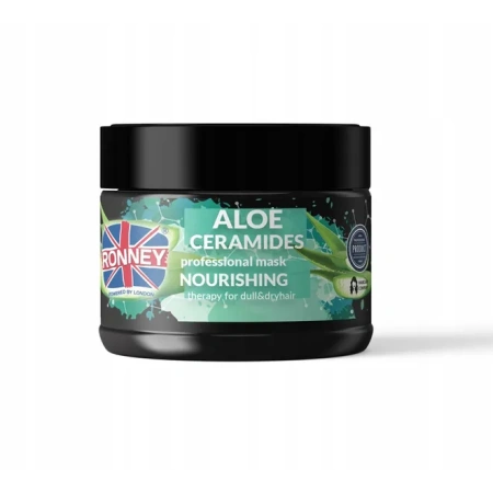RONNEY Aloe Ceramides nawilżająca maska do włosów suchych i matowych 300ml