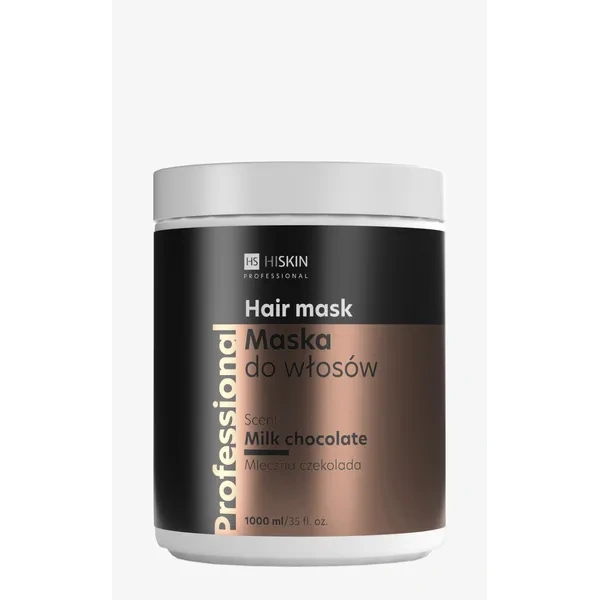 HISKIN Professional maska do włosów Mleczna Czekolada 1000ml