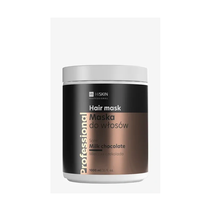HISKIN Professional maska do włosów Mleczna Czekolada 1000ml