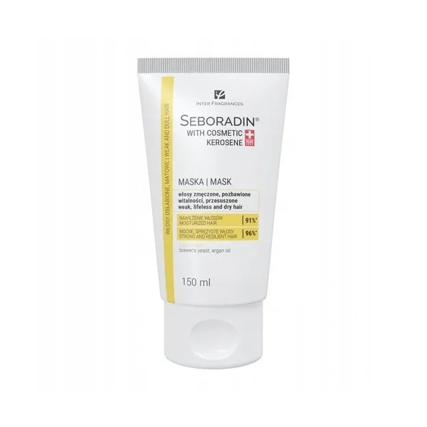 SEBORADIN With Cosmetic Kerosene maska do włosów zmęczonych, pozbawionych witalności 200ml 