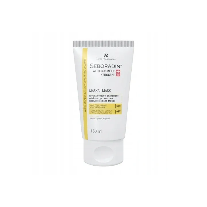 SEBORADIN With Cosmetic Kerosene maska do włosów zmęczonych, pozbawionych witalności 200ml 