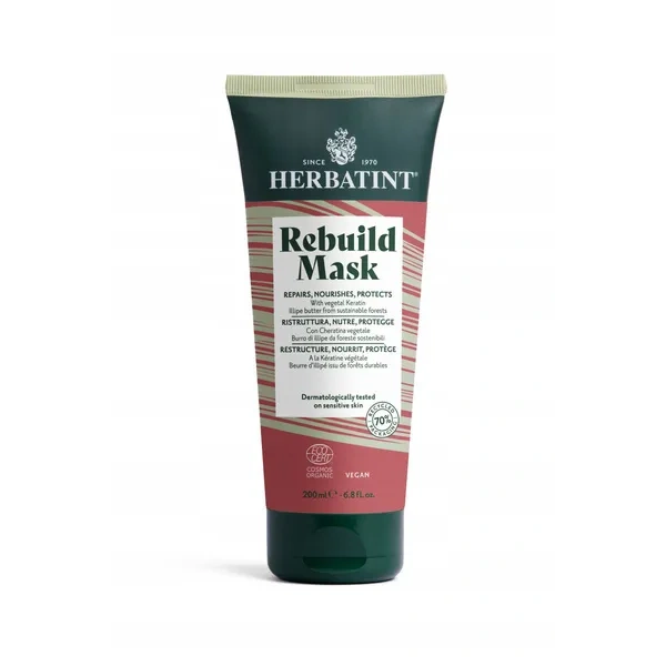 HERBATINT Bio Organic Rebuild maska do włosów odbuwowująca 200ml