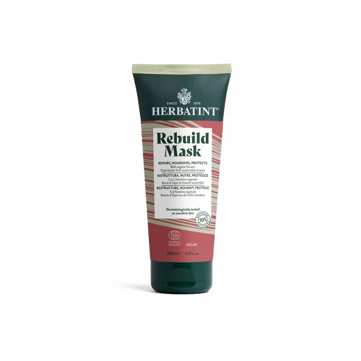 HERBATINT Bio Organic Rebuild maska do włosów odbuwowująca 200ml 