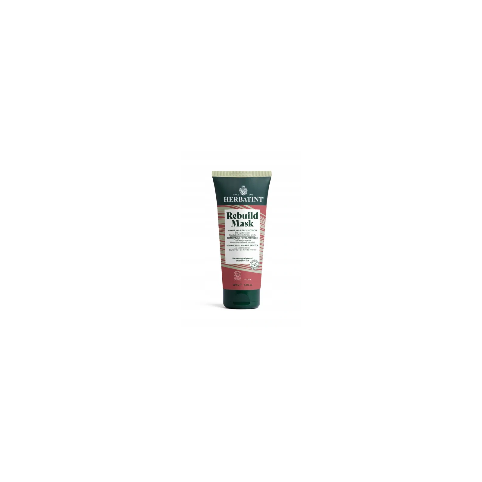 HERBATINT Bio Organic Rebuild maska do włosów odbuwowująca 200ml 