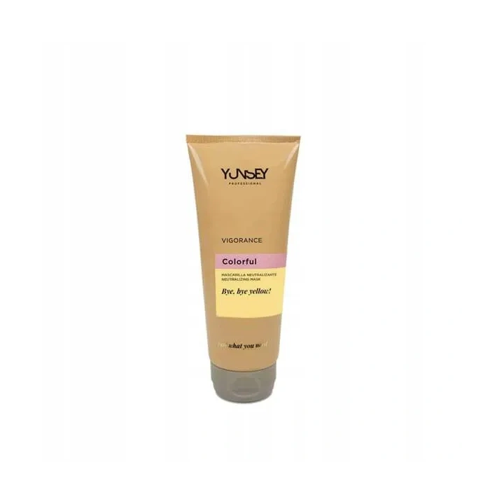 YUNSEI Vigorance Colorful Bye Bye Yellow! maska do włosów rozjaśnianych 200ml