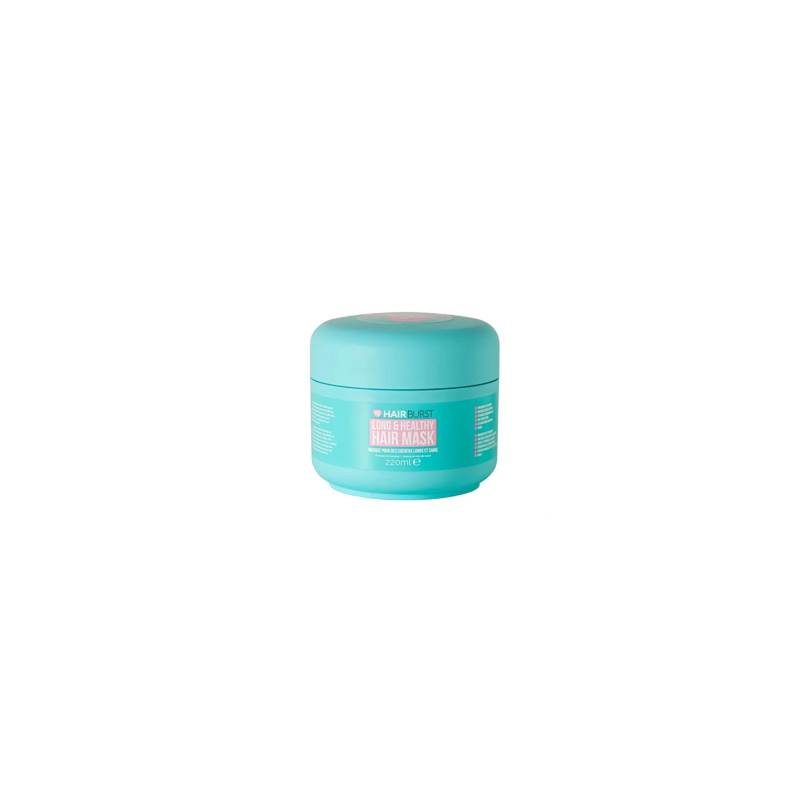 HAIRBURST Longer Stronger Hair maska do włosów wzmacniająca 220ml 