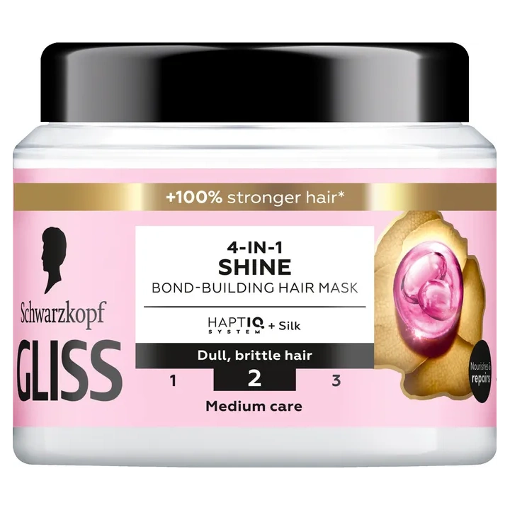 GLISS 4-in-1 Shine maska do włosow nadająca blasku 400ml