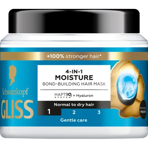 GLISS 4-in-1 Moisture maska do włosow wzmacniająca 400ml 