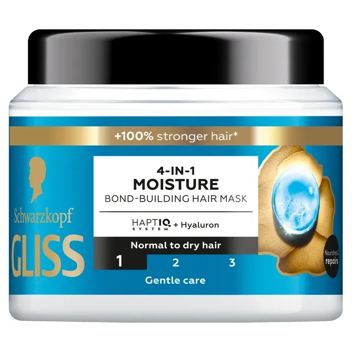 GLISS 4-in-1 Moisture maska do włosow wzmacniająca 400ml 