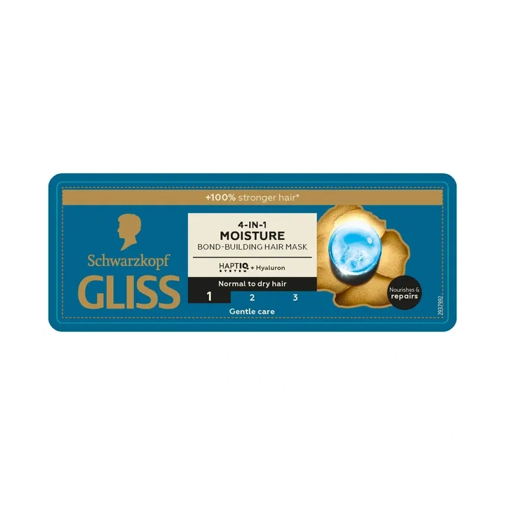 GLISS 4-in-1 Moisture maska do włosow wzmacniająca 400ml 