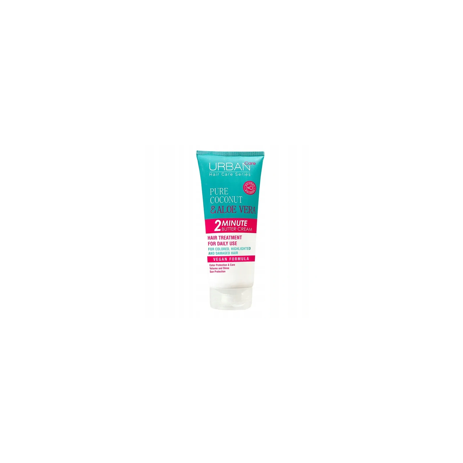 URBAN CARE Pure Coconut & Aloe Vera maska do włosów 2 minutowa 200ml 