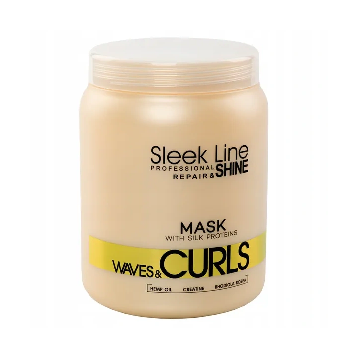 SLEEK LINE Waves&curls maska do włosów 1000ml 
