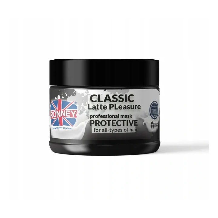 RONNEY Classic Latte Pleasure ochronna maska do włosów 300ml