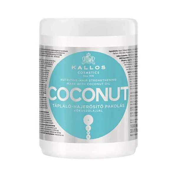 KALLOS Maska do włosów Coconut 1000ml