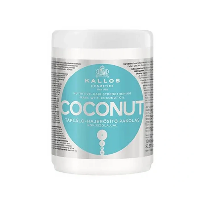 KALLOS Maska do włosów Coconut 1000ml