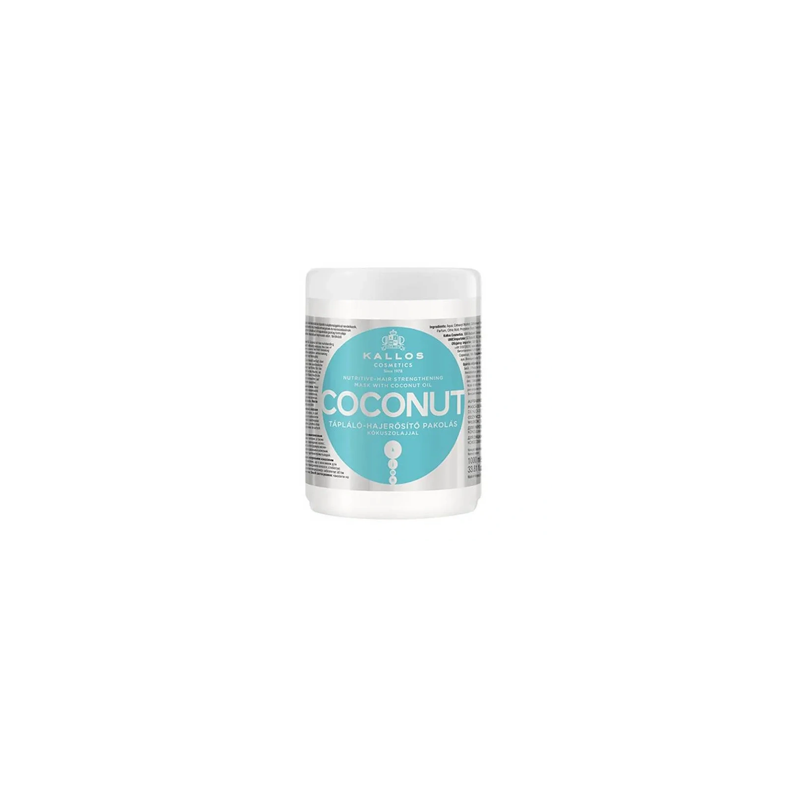 KALLOS Maska do włosów Coconut 1000ml
