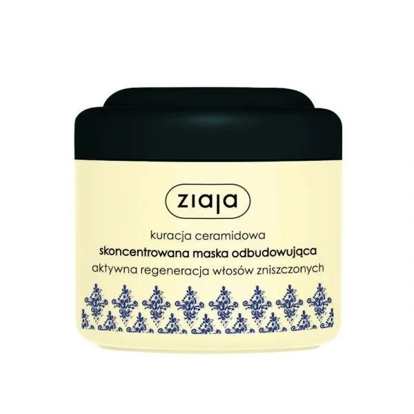 ZIAJA Ceramidy maska do włosów odbudowująca 200ml