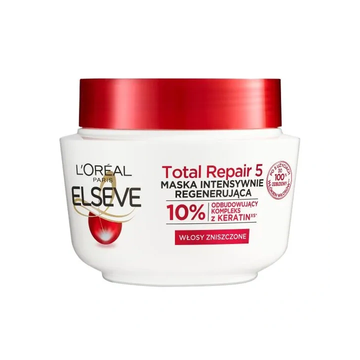 LOREAL Elseve Total Repair 5 maska do włosów z serum wypełniającym 300ml