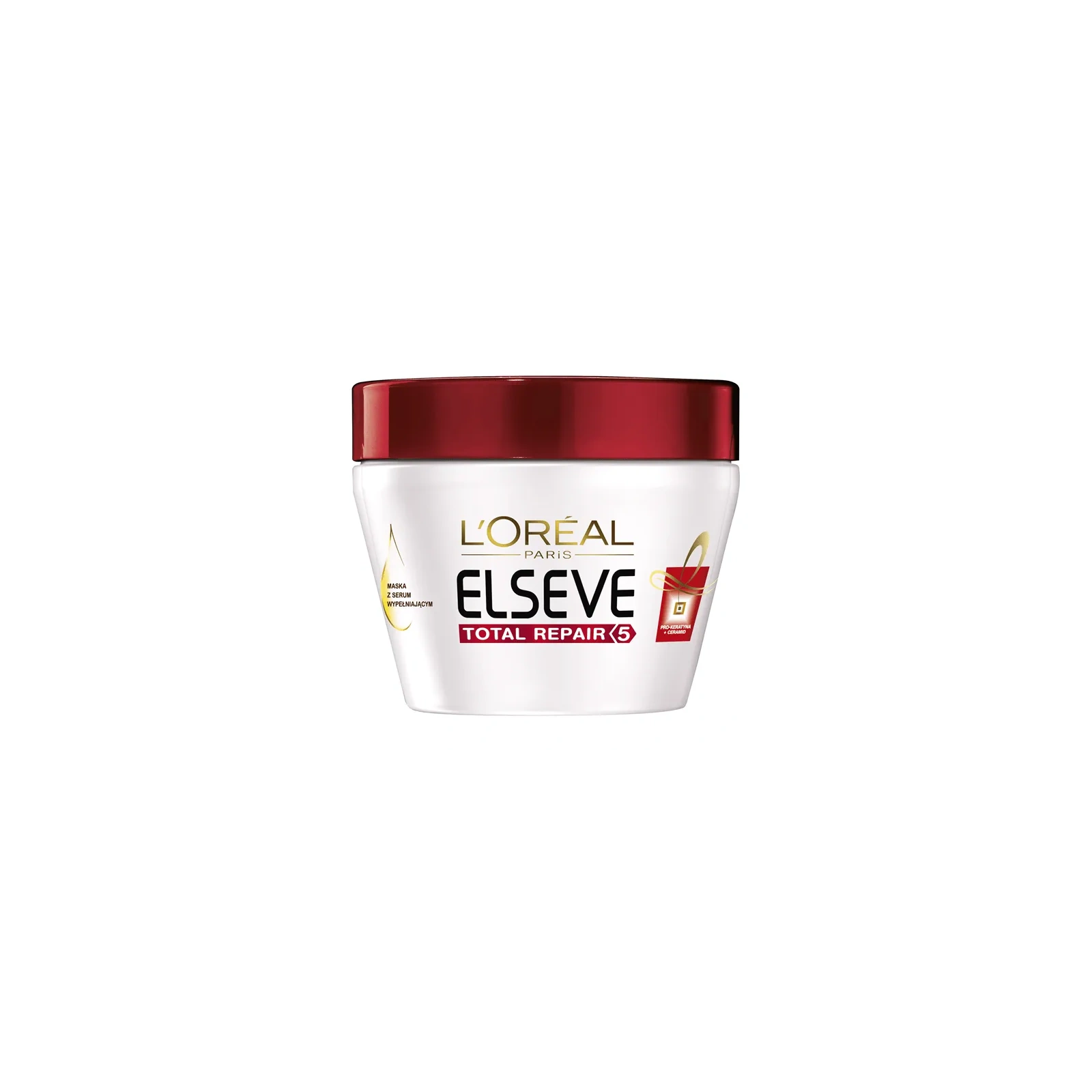 LOREAL Elseve Total Repair 5 maska do włosów z serum wypełniającym 300ml