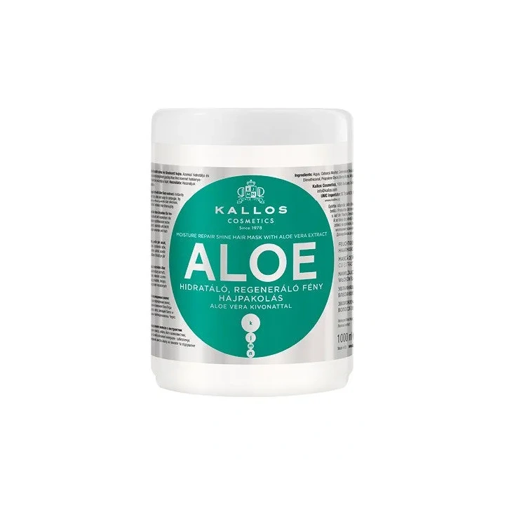 KALLOS Aloes maska do włosów 1000ml