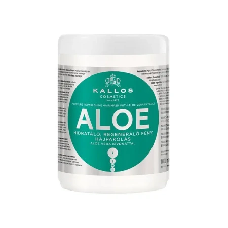 KALLOS Aloes maska do włosów 1000ml