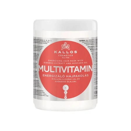 KALLOS Multivitamin maska do włosów 1000ml
