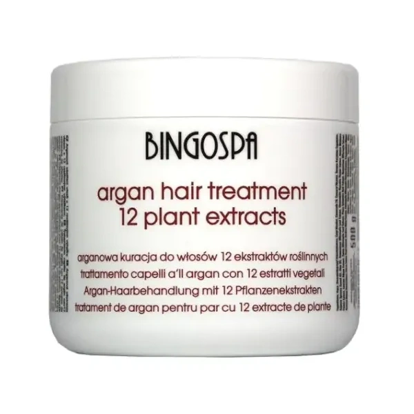 BINGOSPA maska do włosów Arganowa Kuracja 500g