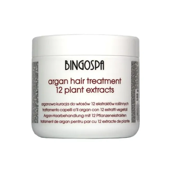 BINGOSPA maska do włosów Arganowa Kuracja 500g