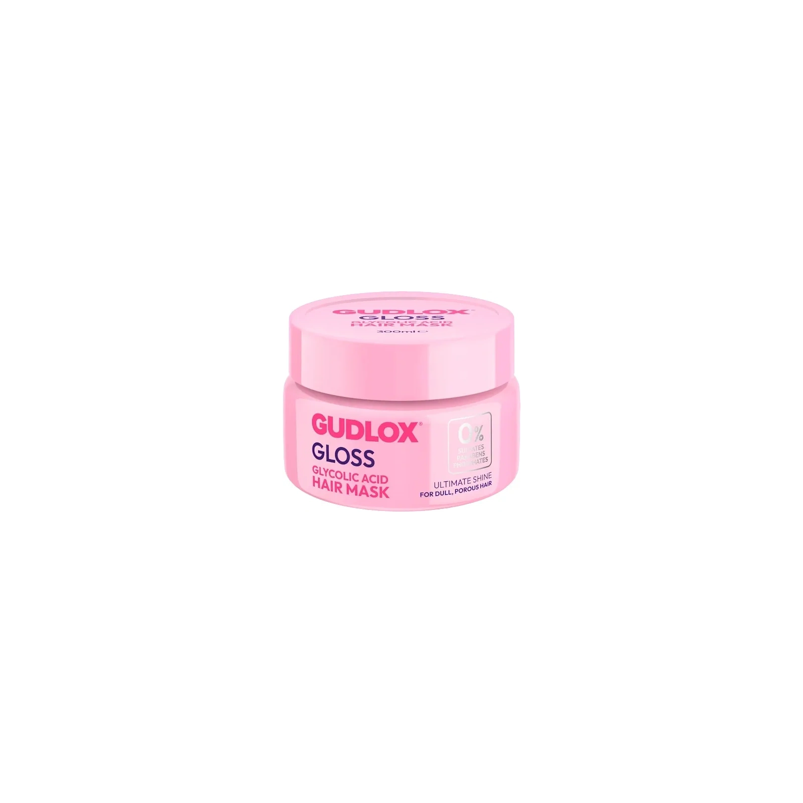 GUDLOX Gloss Glycolic Acid maska do włosów nadająca połysk 300ml