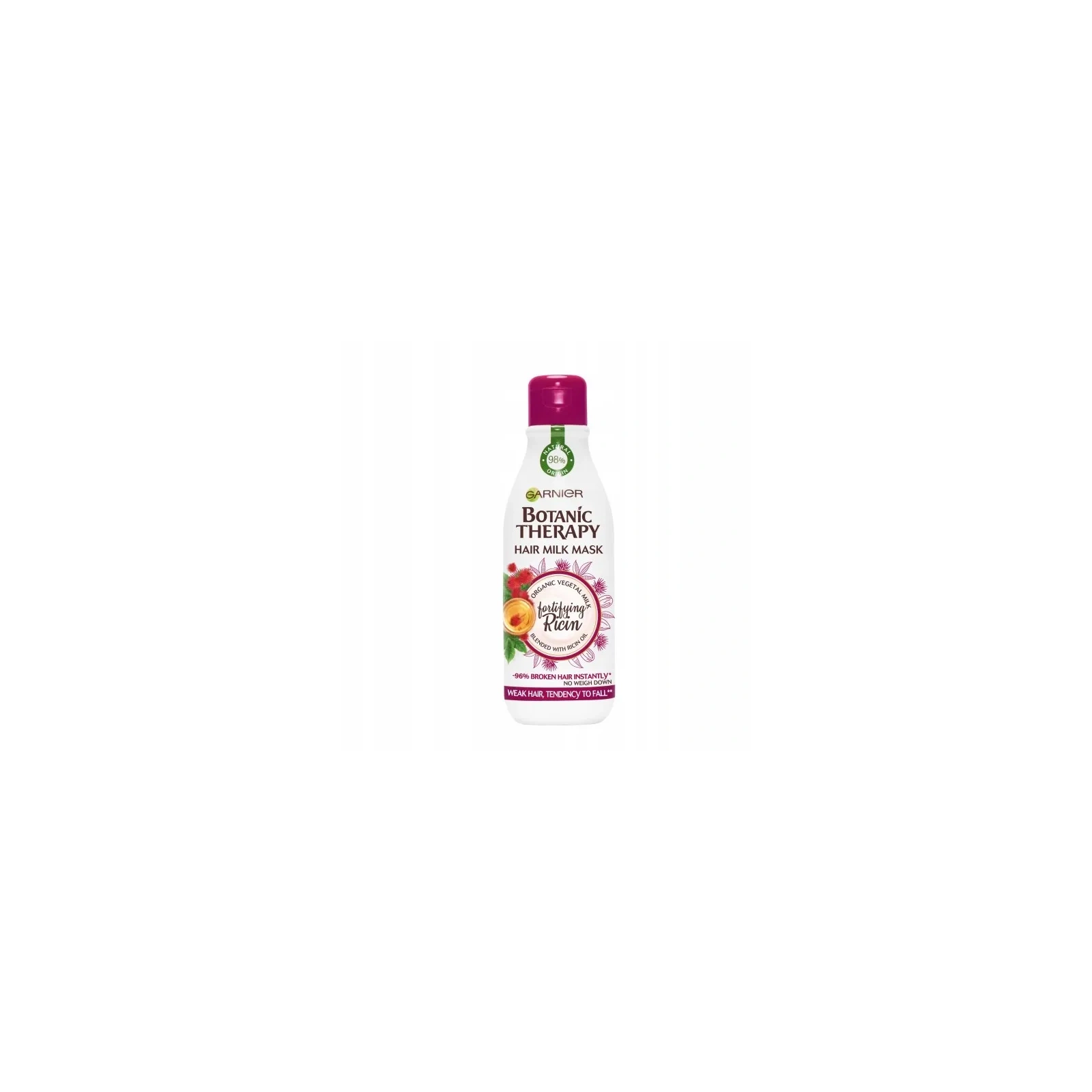 GARNIER Botanic Therapy Hair Milk maska do włosów Olejek Rycynowy 250ml