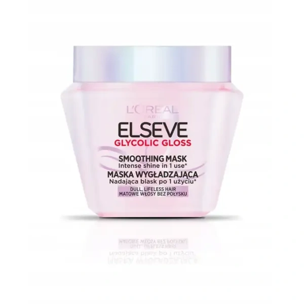 LOREAL Elseve Glycolic Gloss maska do włosów 300ml