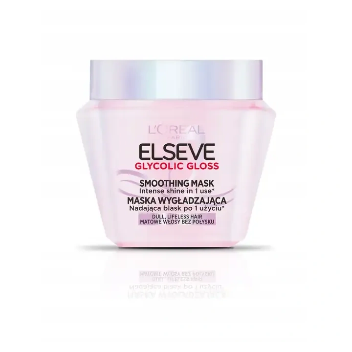 LOREAL Elseve Glycolic Gloss maska do włosów 300ml